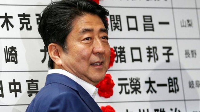 Thủ tướng Abe thắng lớn trong bầu cử Thượng viện Nhật