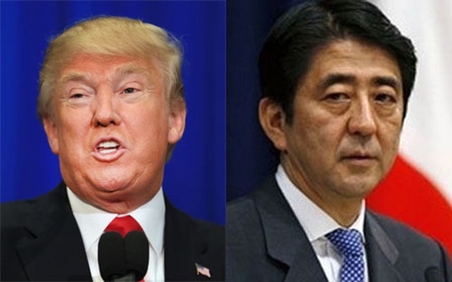 Trump-Abe sẽ bàn gì trong cuộc gặp đầu tiên?
