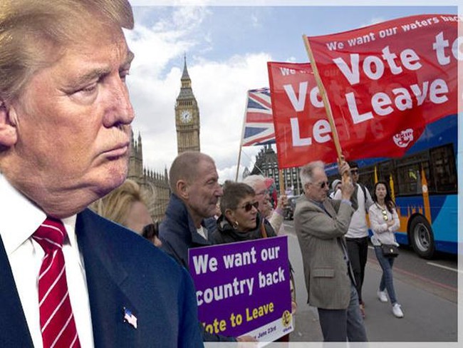 Những sự trùng lặp giữa Brexit và bầu cử Mỹ năm 2016