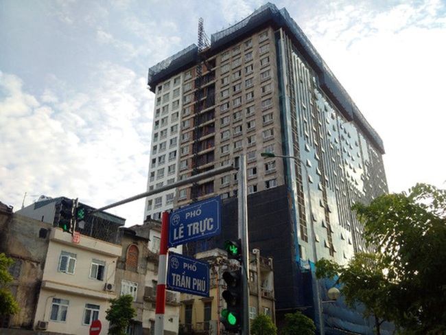 Chính phủ thúc Hà Nội dứt điểm vụ công trình 8B Lê Trực