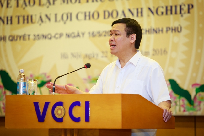 Phó Thủ tướng Vương Đình Huệ: Không để cam kết hỗ trợ phát triển doanh nghiệp chỉ là hình thức