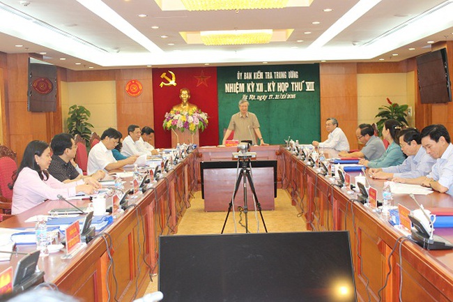 Uỷ ban Kiểm tra Trung ương đề nghị cảnh cáo cựu Bộ trưởng Vũ Huy Hoàng