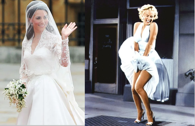 Ngắm nhìn những chiếc váy tinh tế và ấn tượng nhất mọi thời đại: Áo cưới bạc tỉ của công nương Kate Middleton đứng đầu danh sách