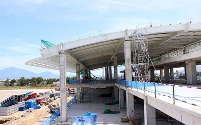 Siết tiến độ thi công nhà ga quốc tế sân bay Đà Nẵng