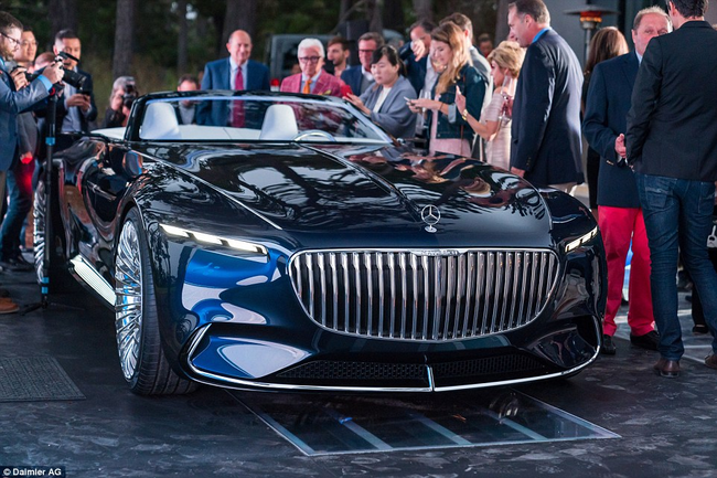 Cận cảnh "siêu xe quý tộc" Vision Mercedes-Maybach 6 Cabriolet - Hình mẫu cho tương lai