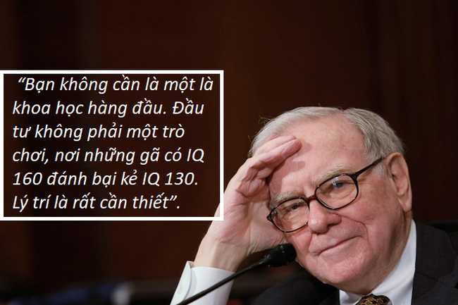 Warren Buffett tiết lộ chỉ số IQ cần có để một người đạt được thành công