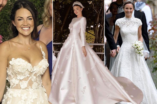 Mùa cưới đến, cùng ngắm nhìn những chiếc váy cưới tuyệt đẹp của những nhân vật nổi tiếng nhất trên thế giới năm 2017
