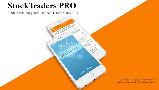 StockTraders phát triển và nâng cấp ứng dụng Tín hiệu cảnh báo trên di động dành cho iOS và Android