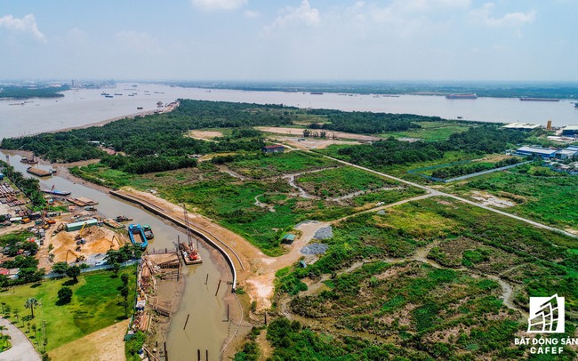 Toàn cảnh khu đất siêu dự án 6 tỷ USD Saigon Peninsula (Mũi Đèn Đỏ) đang được Bộ Xây dựng báo cáo Thủ tướng chấp thuận đầu tư