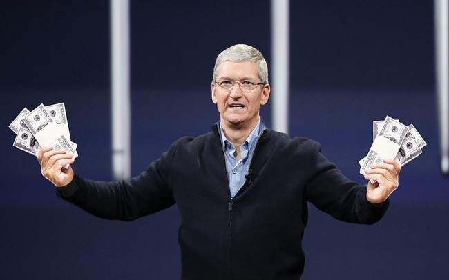Apple có 160 tỷ USD cần phải "đốt", Tim Cook sẽ tiêu như thế nào?