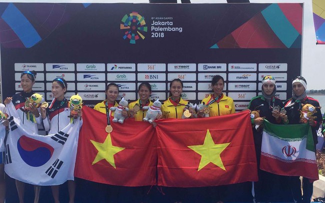 Việt Nam giành HC vàng đầu tiên tại ASIAD 2018