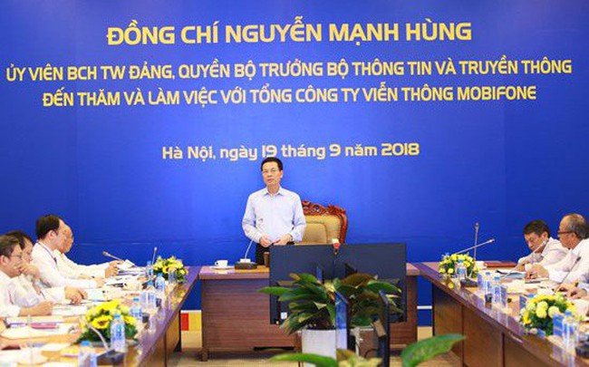 Quyền Bộ trưởng Nguyễn Mạnh Hùng: “Hãy xây dựng MobiFone mới dựa trên chính sự khác biệt của MobiFone”