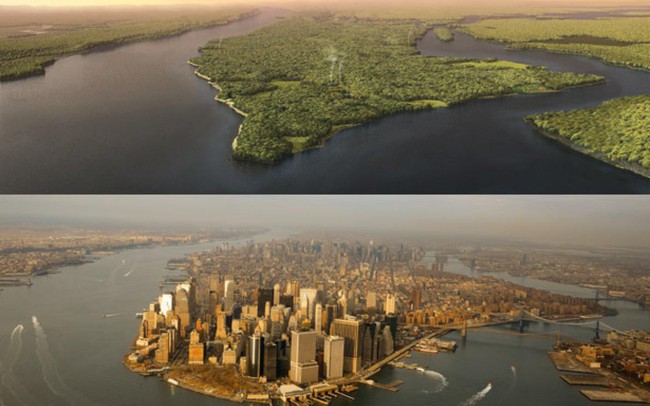 Hình ảnh đáng kinh ngạc về New York 400 năm trước