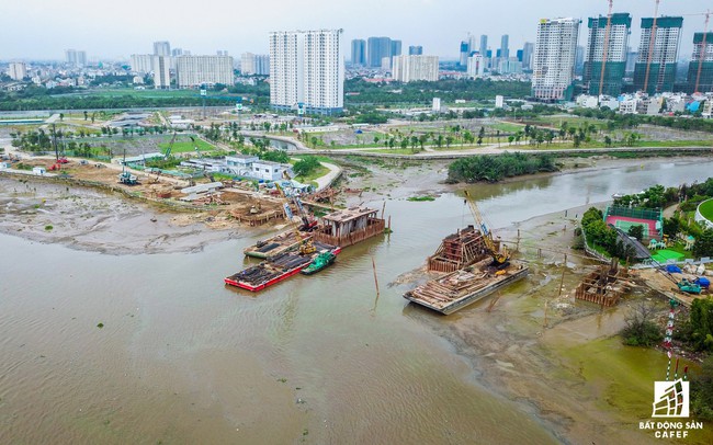 Cận cảnh cây cầu qua đảo Kim Cương đang khiến bất động sản quận 2 tăng giá