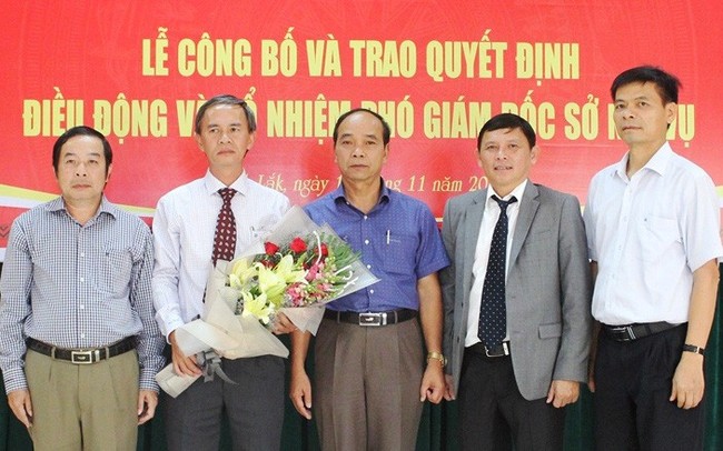 Đắk Lắk bổ nhiệm 02 Phó Giám đốc Sở