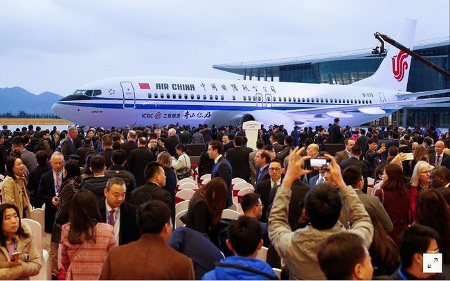 Boeing mở nhà máy tại Trung Quốc giữa lúc căng thẳng thương mại