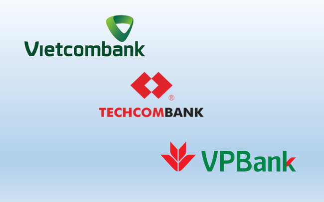 "So găng" mảng thẻ ngân hàng, dịch vụ thanh toán của Vietcombank, Techcombank và VPBank