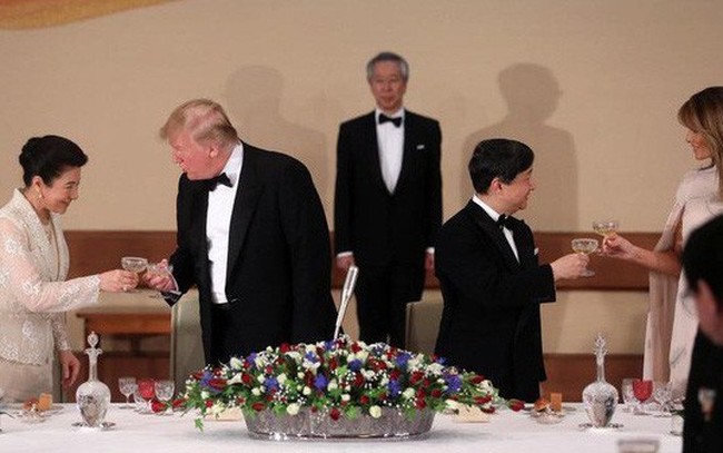 Nhật hoàng mở quốc yến chiêu đãi Tổng thống Trump