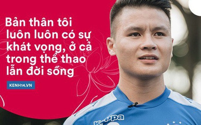 Cầu thủ Quang Hải: Khi một thứ được đầu tư thực hiện bằng cả trái tim lẫn khát vọng lớn lao, nó sẽ mang đến thành quả tốt đẹp