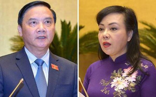 Quốc hội bỏ phiếu kín miễn nhiệm ông Nguyễn Khắc Định, bà Nguyễn Thị Kim Tiến