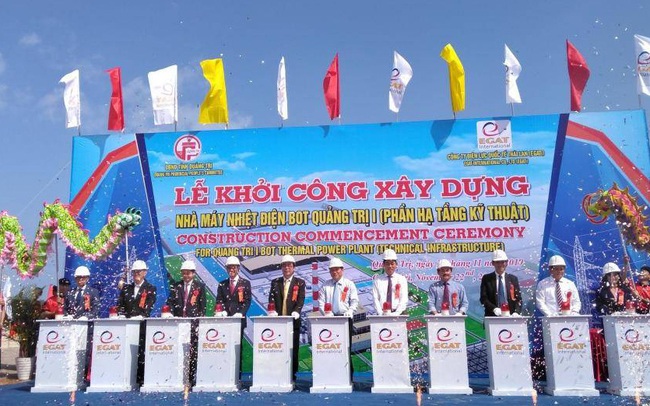 Quảng Trị khởi công nhà máy nhiệt điện vốn đầu tư hơn 2,5 tỷ USD