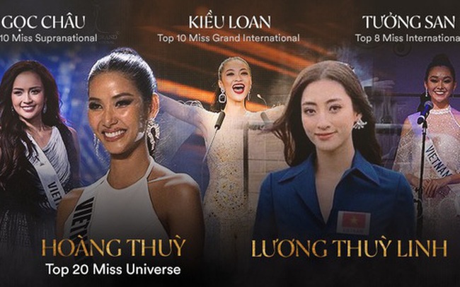 Nhan sắc Việt liên tục ghi dấu ấn trên bản đồ Quốc tế, Lương Thùy Linh có tạo nên kỳ tích tại Miss World ngày 14/12?