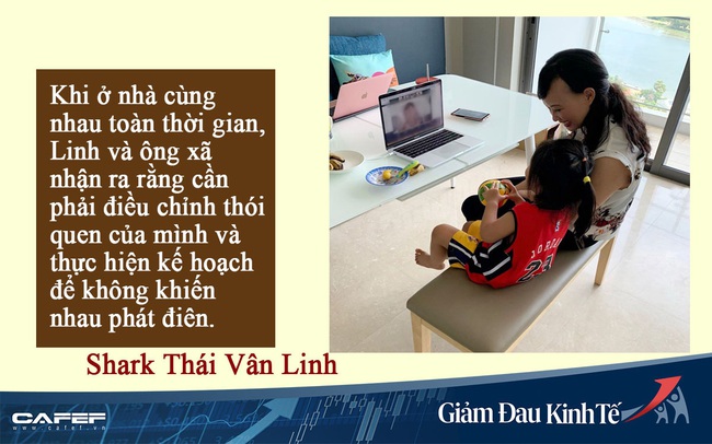 Shark Linh chia sẻ bí quyết "yên ổn" khi cả gia đình Ở NHÀ TOÀN THỜI GIAN: Điều chỉnh thói quen, thực hiện kế hoạch để không khiến nhau "phát điên"