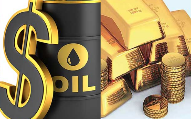 Vàng không còn hấp dẫn khi đồng USD tăng và giá dầu thô giảm