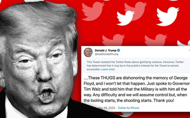 Nội dung bài đăng của ông Trump đẩy Facebook vào thảm cảnh bị hàng trăm nhãn hàng 'cạch mặt', mất 56 tỷ USD vốn hóa thị trường
