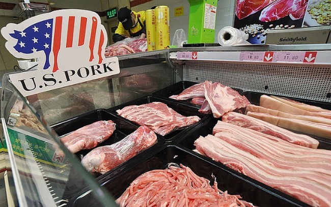 Thịt lợn Mỹ rộng cửa vào Trung Quốc