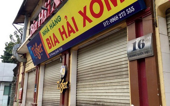 CLIP: Nhiều quán bia lớn ở Hà Nội đóng cửa vì chịu "cú đúp" dịch Covid-19 và Nghị định 100