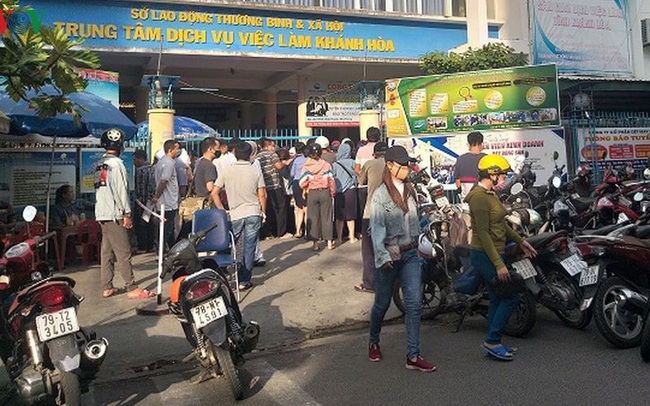 Số người đăng ký bảo hiểm thất nghiệp tại Khánh Hoà tăng vọt