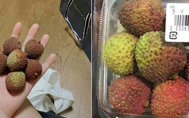 Dân mạng Việt khoe những trái vải bán trong siêu thị Nhật, 120k được mỗi 7 quả mà vẫn "cháy hàng"