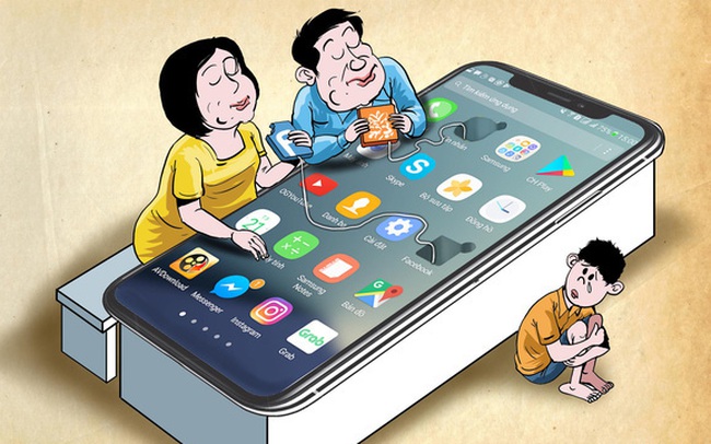 Nhà báo Hoàng Nguyên Vũ: "Làm ơn, về nhà vứt cái điện thoại xuống để quan tâm và dạy dỗ con cái" Nhà báo Hoàng Nguyên Vũ: "Làm ơn, về nhà vứt cái điện thoại xuống để quan tâm và dạy dỗ con cái"