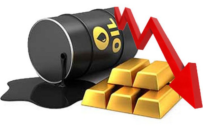 Thị trường ngày 13/10: Giá dầu lao dốc gần 3%, vàng giảm