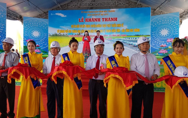 Miền Tây có “con đường tôm lúa” 1.200 tỷ đồng