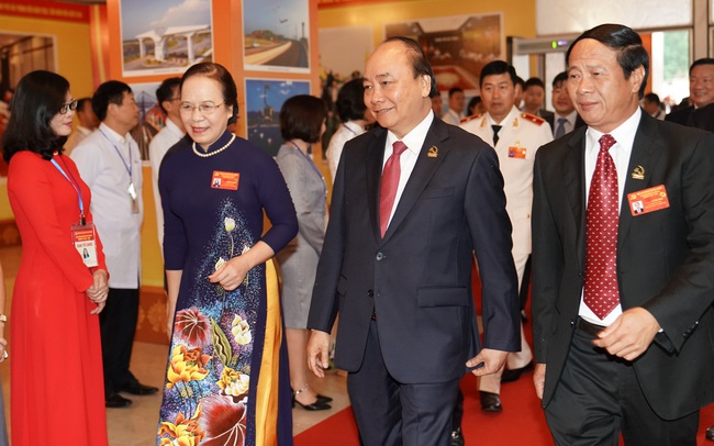 Chùm ảnh: Thủ tướng Nguyễn Xuân Phúc dự Đại hội Đảng bộ TP. Hải Phòng