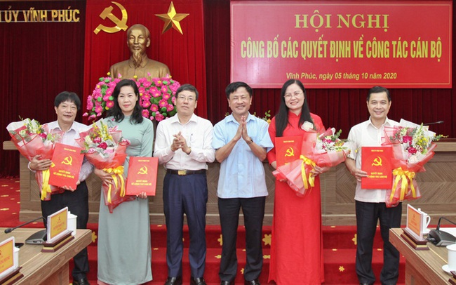 Vĩnh Phúc điều động, bổ nhiệm nhân sự chủ chốt Vĩnh Phúc điều động, bổ nhiệm nhân sự chủ chốt