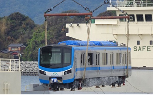 Các toa tàu đầu tiên của tuyến Metro số 1 sẽ về Việt Nam trong tháng này Các toa tàu đầu tiên của tuyến Metro số 1 sẽ về Việt Nam trong tháng này