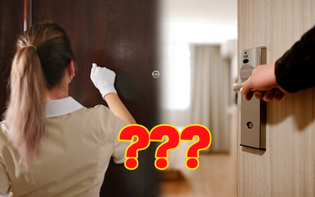 Tại sao nhân viên khách sạn thường gõ cửa trước khi vào phòng dù biết không có khách bên trong? Tại sao nhân viên khách sạn thường gõ cửa trước khi vào phòng dù biết không có khách bên trong?