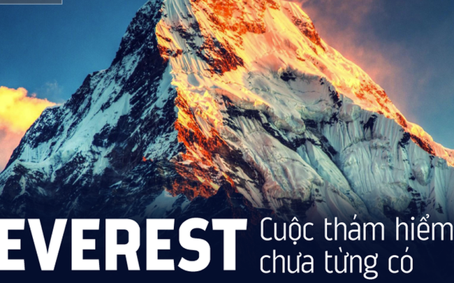 Cuộc thám hiểm chưa từng có trên đỉnh Everest: Phát hiện kỷ lục đáng lo ngại trên "nóc nhà thế giới" Cuộc thám hiểm chưa từng có trên đỉnh Everest: Phát hiện kỷ lục đáng lo ngại trên "nóc nhà thế giới"
