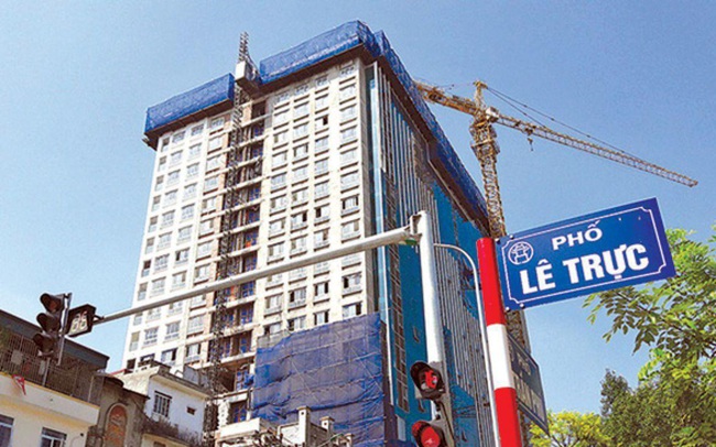 Hà Nội báo cáo Thủ tướng hoàn thành việc xử lý vi phạm tại số 8B Lê Trực Hà Nội báo cáo Thủ tướng hoàn thành việc xử lý vi phạm tại số 8B Lê Trực