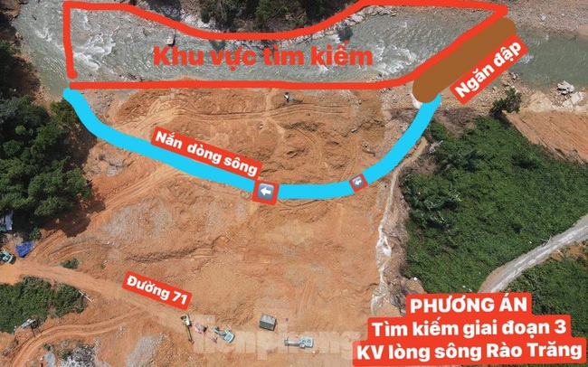 Sông Rào Trăng được nắn chỉnh như thế nào để tìm 12 nạn nhân mất tích? Sông Rào Trăng được nắn chỉnh như thế nào để tìm 12 nạn nhân mất tích?