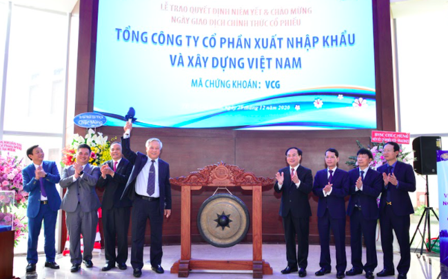 Vinaconex (VCG): Ước lợi nhuận 2020 đạt 1.500 tỷ đồng, vượt 83% chỉ tiêu Vinaconex (VCG): Ước lợi nhuận 2020 đạt 1.500 tỷ đồng, vượt 83% chỉ tiêu