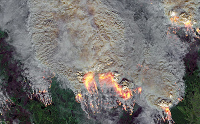 Loạt thảm họa tự nhiên 2020 qua ảnh chụp vệ tinh: Không khác nào địa ngục có thật
