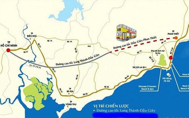 Đường cao tốc Phan Thiết- Dầu Giây sẽ được khởi công vào cuối tháng 9-2020
