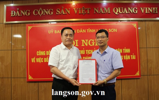 Lạng Sơn bổ nhiệm 03 Phó Giám đốc Sở