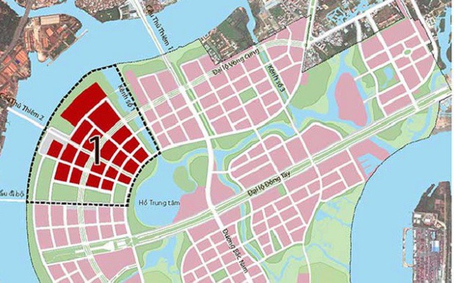 Đấu giá 9 lô đất trong Khu đô thị mới Thủ Thiêm