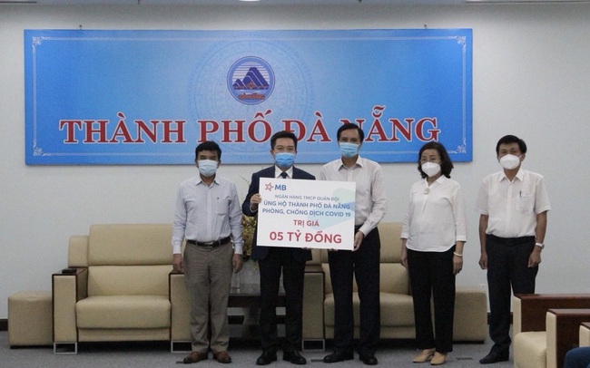 MB ủng hộ Đà Nẵng 5 tỷ đồng để chống dịch Covid-19