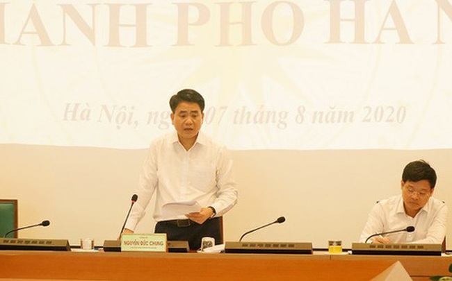 Chủ tịch Nguyễn Đức Chung: Từ hôm nay, Hà Nội sẽ xử phạt người không đeo khẩu trang